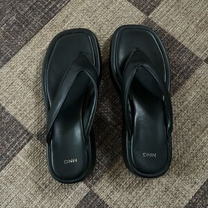 Mango Platform Strap Sandals